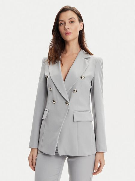 Maryley Marynarka 24EB139/43LU Szary Regular Fit. Szare marynarki i żakiety damskie Maryley, xs, bez wzorów, z syntetyku. Za 279.99 zł.