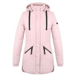 Damski płaszcz zimowy Loap Jenina w kolorze różowym. Czerwone płaszcze damskie LOOP, na zimę, bez wzorów, sportowe. Za 232.99 zł.