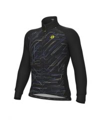 Kurtka rowerowa męska Alé Cycling Solid Byte. Czarne kurtki treningowe męskie ALÉ CYCLING, na jesień, l, bez wzorów, z elastanu, na fitness i siłownię. Za 542.99 zł.
