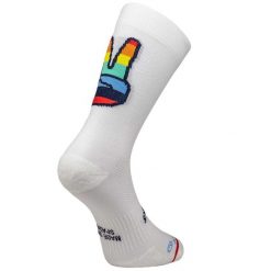 HANDS UP - SKARPETKI DO BIEGANIA. Skarpetki damskie SPORCKS, bez wzorów, ze skóry. Za 136.50 zł.