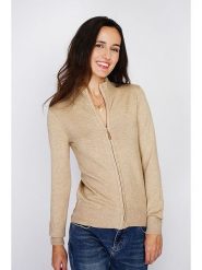 C& Jo Kardigan w kolorze karmelowym rozmiar: 36. Brązowe kardigany damskie C& Jo, bez wzorów, z kaszmiru. Za 113.36 zł.