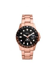 Fossil Zegarek Blue FS6027 Złoty. Żółte, analogowe zegarki męskie Fossil, złote. Za 599.99 zł.