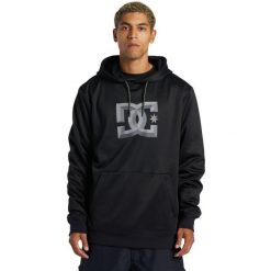 Bluza z kapturem DC Shoes SNOWSTAR - TECHNICAL FLEECE, Mężczyźni. Czarne bluzy z kapturem męskie DC Shoes, m, z poliesteru. Za 490.00 zł.
