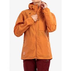 Kurtka outdoor damska Fjallraven High Coast Wind Jacket. Brązowe kurtki damskie Fjällräven, bez wzorów, bez kaptura. Za 893.60 zł.