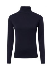 Brookshire koszulka z długim rękawem Kobiety Bawełna (100%) niebieski, XXL. Niebieskie t-shirty damskie brookshire, xxl, bez wzorów, z bawełny, bez kołnierzyka. Za 99.95 zł.