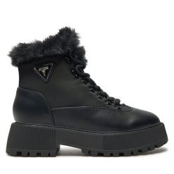 Trapery Guess. Czarne trapery damskie Guess, bez obcasa. Za 439.99 zł.