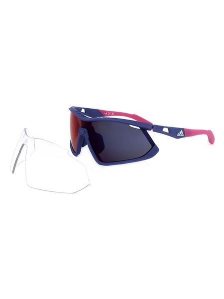 Adidas Okulary przeciwsłoneczne unisex w kolorze czerwono-granatowym rozmiar: onesize. Czerwone okulary przeciwsłoneczne damskie Adidas. Za 224.77 zł.