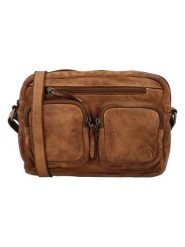 HIDE & STITCHES Skórzana torebka w kolorze jasnobrązowym - 23 x 17 x 5,5 cm rozmiar: onesize. Brązowe torebki klasyczne damskie HIDE & STITCHES, bez wzorów, z materiału, bez dodatków. Za 208.99 zł.