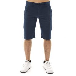Szorty lekki z bawełna z kieszenie na co dzień. Niebieskie szorty męskie LEONE 1947 APPAREL, z bawełny, na fitness i siłownię. W wyprzedaży za 101.80 zł.