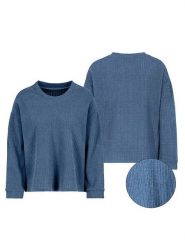 Sublevel Sweter w kolorze niebieskim rozmiar: L/XL. Niebieskie swetry klasyczne damskie Sublevel, l, bez kołnierzyka. Za 48.39 zł.