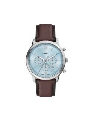 Fossil Zegarek Neutra Chronograph FS6109 Brązowy. Brązowe zegarki męskie Fossil. Za 619.99 zł.