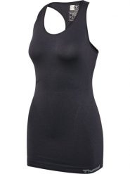 TOP SPORTOWY BEZSZWOWY HUMMEL HMLTIF SEAMLESS TOP CZARNY. Czarne topy sportowe damskie HUMMEL, l, bez wzorów, z materiału, bez ramiączek. Za 149.50 zł.