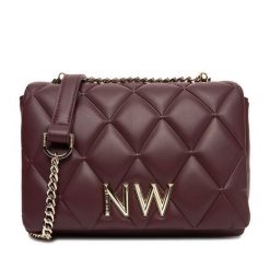 Torebka Nine West. Czerwone torebki klasyczne damskie Nine West, bez wzorów, bez dodatków. Za 189.99 zł.