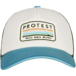 Czapka z daszkiem męska PROTEST PRTPlea. Białe czapki męskie Protest, bez wzorów, sportowe. W wyprzedaży za 107.99 zł.