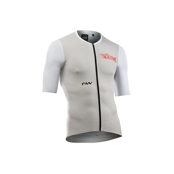 Koszulka rowerowa gravel mtb NORTHWAVE Essence Evo Jersey UPF50 jasny szary. Białe t-shirty sportowe męskie Northwave, l, z jersey, bez ramiączek, rowerowe. Za 250.00 zł.