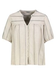 Eight2Nine Bluzka w kolorze kremowym rozmiar: L. Brązowe bluzki damskie Eight2Nine, l, bez wzorów, bez kołnierzyka, bez ramiączek. Za 86.99 zł.