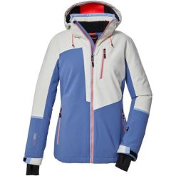 Kurtka damska Killtec KSW 84 WMN SKI JCKT. Niebieskie kurtki damskie KILLTEC, bez wzorów, bez kaptura, narciarskie. Za 899.99 zł.