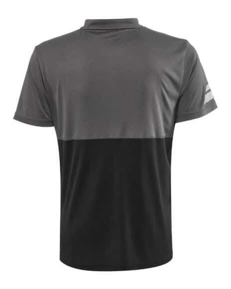 Koszulka polo tenisowa męska Babolat Play Polo. Czarne koszulki polo męskie BABOLAT, m, bez wzorów, z materiału, bez ramiączek. Za 89.99 zł.