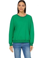 Heine Bluza w kolorze zielonym rozmiar: 36. Zielone bluzy bez kaptura damskie Heine, z bawełny. Za 96.60 zł.