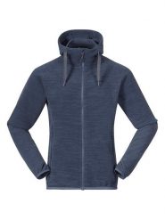 Bergans Kurtka polarowa w kolorze niebieskim rozmiar: XL. Niebieskie kurtki męskie Bergans, xl, bez wzorów, z materiału, bez kaptura. Za 393.45 zł.