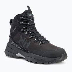 Buty męskie Helly Hansen Crestone Ullr HellyTech. Czarne buty trekkingowe męskie Helly Hansen, bez zapięcia, trekkingowe. Za 769.99 zł.