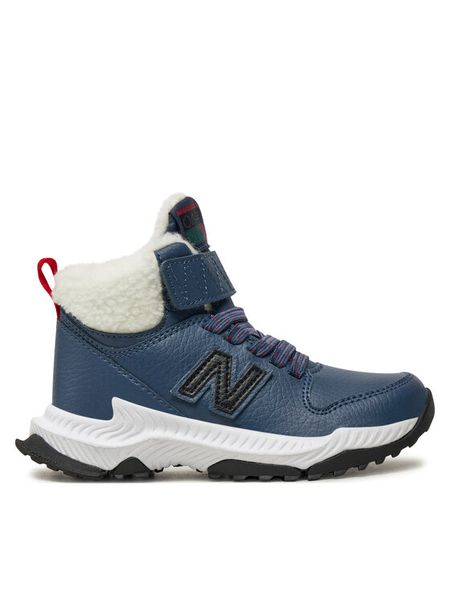New Balance Sneakersy PT800TFT Granatowy. Niebieskie buty sportowe chłopięce New Balance, ze skóry, bez zapięcia. Za 219.99 zł.