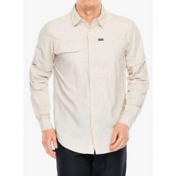 Koszula męska Columbia Skien Valley Long Sleeve Shirt. Brązowe koszule męskie Columbia, m, bez wzorów, bez kołnierzyka, bez ramiączek. Za 319.99 zł.