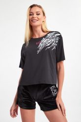 T-shirt EA7 EMPORIO ARMANI. T-shirty damskie EA7 Emporio Armani, s, bez wzorów, bez kołnierzyka. W wyprzedaży za 190.27 zł.
