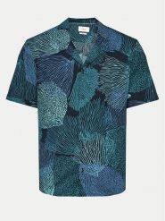 S.Oliver Koszula 2143563 Niebieski Slim Fit. Niebieskie koszule męskie S.Oliver, m, bez wzorów, z wiskozy, bez kołnierzyka, bez ramiączek. Za 189.99 zł.