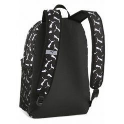 Plecak PUMA Phase z nadrukiem na całej powierzchni 22 l PUMA Black Logo Aop. Fioletowe plecaki damskie Puma, bez wzorów. Za 290.00 zł.