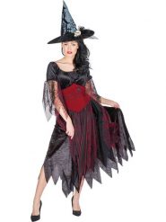 Rubie`s 2-częściowy kostium w kolorze czarno-czerwonym rozmiar: 40. Czarne stroje jednoczęściowe damskie s, bez wzorów. Za 91.56 zł.