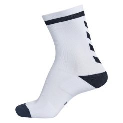 Skarpety sportowe dla dorosłych Hummel Elite Indoor Sock Low. Białe skarpetki męskie HUMMEL, bez wzorów. Za 19.99 zł.