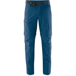 Spodnie turystyczne Maier Sports Tajo 2. Niebieskie szorty męskie Maier Sports, na lato, bez wzorów, z materiału. Za 560.00 zł.