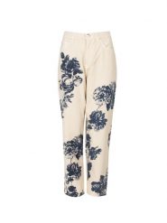 Pinko Spodnie "Maddie" | 1J10T4 Y883 | Kobieta | Biały. Białe spodnie materiałowe damskie Pinko, bez wzorów, z bawełny. W wyprzedaży za 329.00 zł.