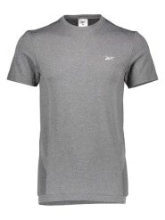 Reebok Koszulka sportowa w kolorze szarym rozmiar: S. Szare t-shirty sportowe męskie Reebok, s, z materiału, bez ramiączek, outdoorowe. Za 58.00 zł.