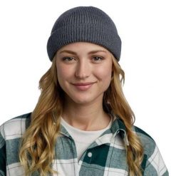 Czapka Damska Ervin Merino. Szare czapki zimowe damskie Buff. Za 264.99 zł.