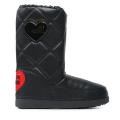 Śniegowce LOVE MOSCHINO. Czarne śniegowce damskie Love Moschino. Za 1,149.00 zł.