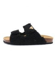 Billowy Klapki w kolorze czarnym rozmiar: 40. Czarne klapki damskie Billowy, bez wzorów, bez obcasa. Za 78.28 zł.