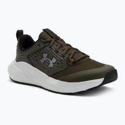 Buty Under Armour Commit 4. Zielone buty fitness męskie Under Armour, na fitness i siłownię. Za 239.99 zł.