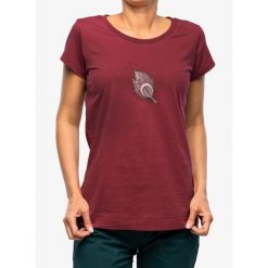 Koszulka wspinaczkowa damska Ocun Classic T Blossom-Art. Czerwone bluzki sportowe damskie Ocun, bez wzorów, bez ramiączek. Za 122.99 zł.