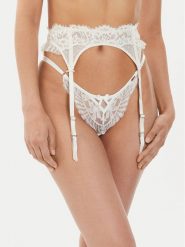 Hunkemöller Pas do pończoch Harmony 205404 Biały. Białe rajstopy i pończochy Hunkemöller. Za 119.99 zł.