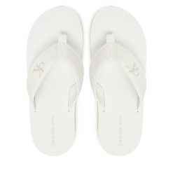 Japonki Calvin Klein Jeans. Białe klapki i japonki męskie Calvin Klein Jeans, z jeansu. Za 199.99 zł.