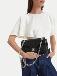 Nine West Torebka CEO-GOLDEN THREAD-LDA9338 Czarny. Czarne torebki klasyczne damskie Nine West, bez wzorów, ze skóry, bez dodatków. Za 229.99 zł.