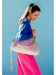 Fritzi aus Preußen Skórzany shopper bag "Hello Kitty" w kolorze jasnoszarym - 45 x 34 x 16 cm rozmiar: onesize. Szare shopper bag damskie Fritzi aus Preußen, bez wzorów, z materiału, na ramię, bez dodatków. Za 196.24 zł.