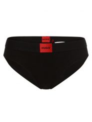 HUGO Figi Kobiety Dżersej czarny, XL. Czarne figi damskie Hugo, xl, bez wzorów, z dżerseju. Za 109.95 zł.