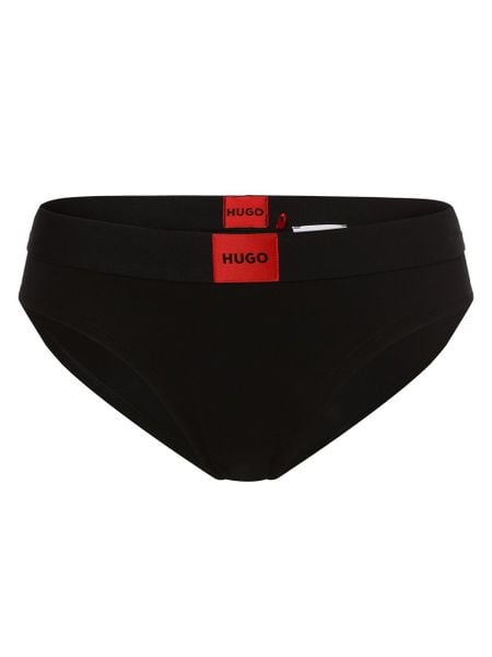 HUGO Figi Kobiety Dżersej czarny, XL. Czarne figi damskie Hugo, xl, bez wzorów, z dżerseju. Za 109.95 zł.