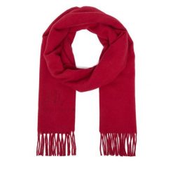 Szalik LAUREN RALPH LAUREN. Czerwone szaliki i kominy damskie Lauren Ralph Lauren, bez wzorów. Za 689.99 zł.