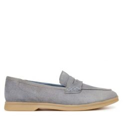 Mokasyny Marco Tozzi. Niebieskie mokasyny damskie Marco Tozzi. Za 169.99 zł.