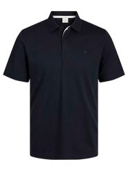 Jack & Jones Koszulka polo w kolorze granatowym rozmiar: XXL. Niebieskie koszulki polo męskie Jack & Jones, xxl, bez wzorów, bez ramiączek. Za 56.99 zł.