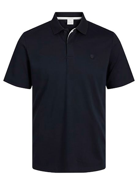 Jack & Jones Koszulka polo w kolorze granatowym rozmiar: XXL. Niebieskie koszulki polo męskie Jack & Jones, xxl, bez wzorów, bez ramiączek. Za 72.95 zł.